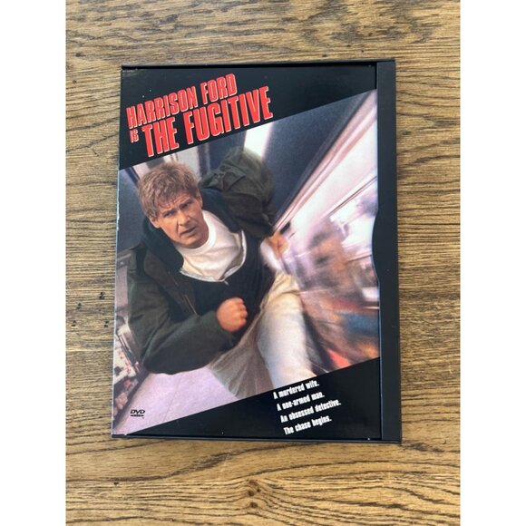 Warner Bros. Other - The Fugitive 1993 DVD Action Thriller Harrison Ford Tommy Lee Jones Pre-Owned